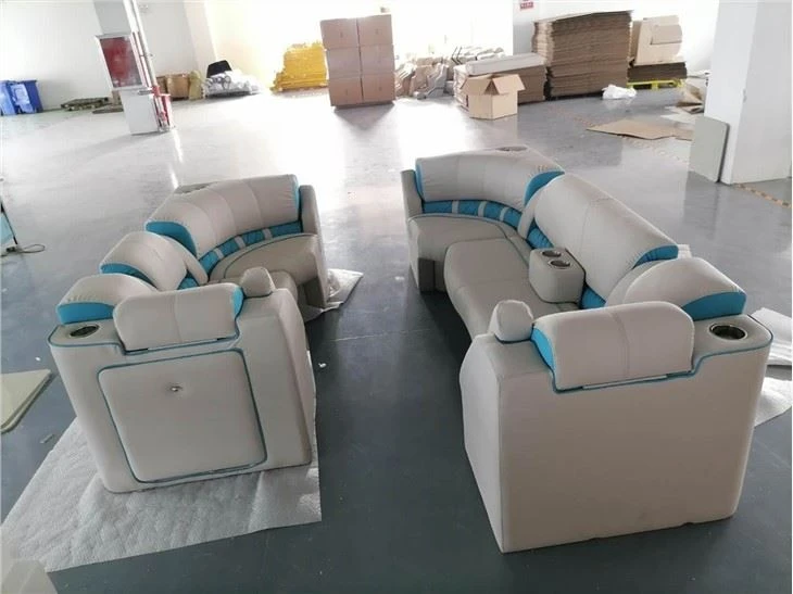 Deluxe Pontoon Boat Furniture Sofa Seats